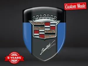 Cadillac Calcomanías Cúpula Calidad Superior Insignias Cúpula  ST